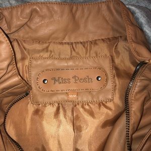 Leather Jacket Hoodie